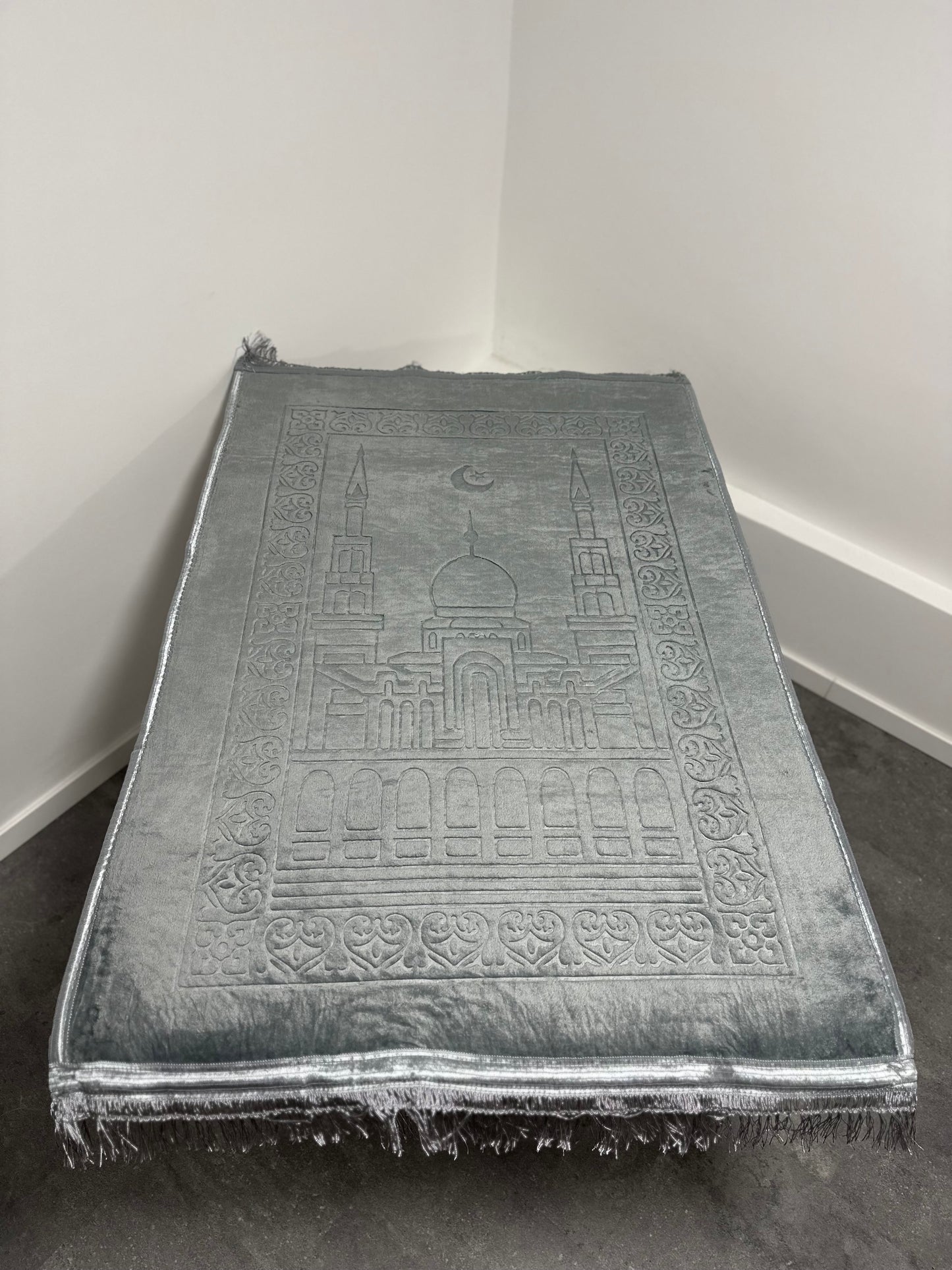 PRAYER MAT - LIGHT GREY