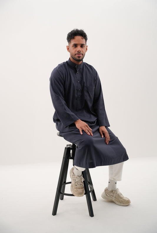 SAUDI QAMIS - DUNKELBLAU