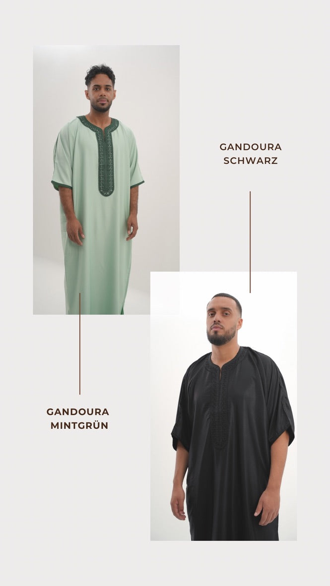 DOPPELPACK - MINTGRÜN & SCHWARZ