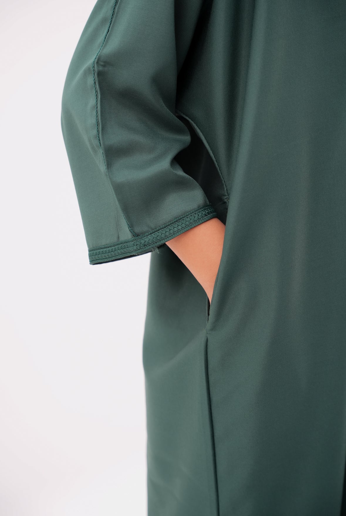 KIDs GANDOURA - TANNENGRÜN