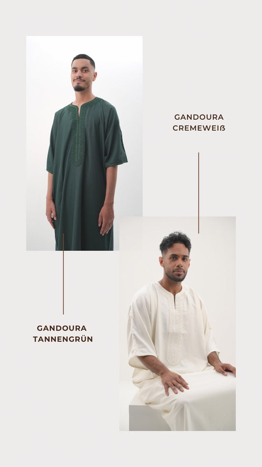 DOPPELPACK - CREMEWEIß & TANNENGRÜN