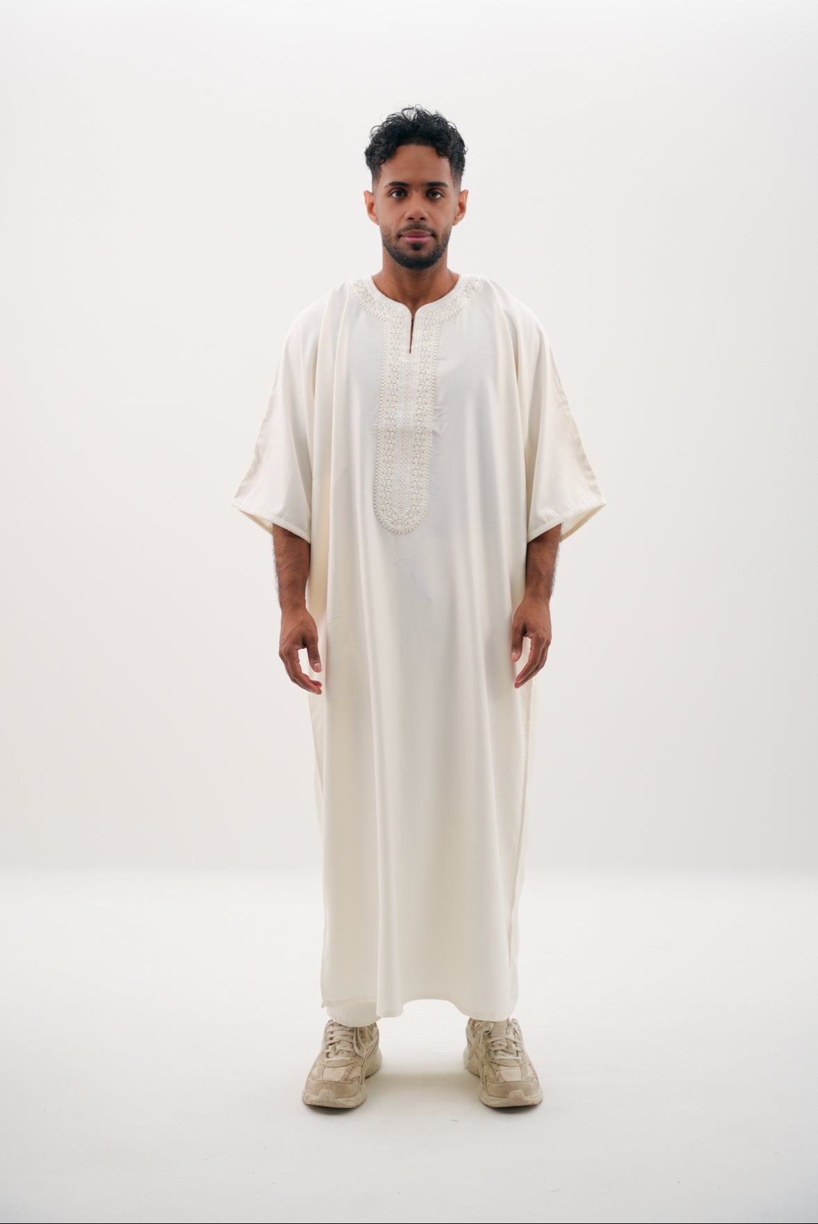 GANDOURA - CREMEWEIß