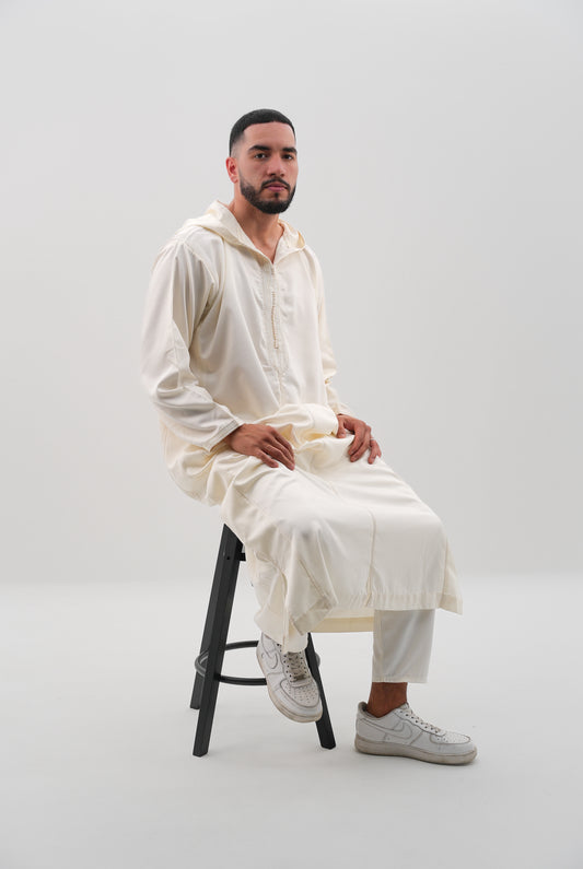 DJELLABA - CREMEWEIß