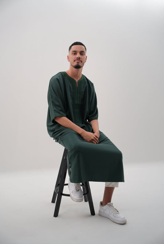 GANDOURA - TANNENGRÜN