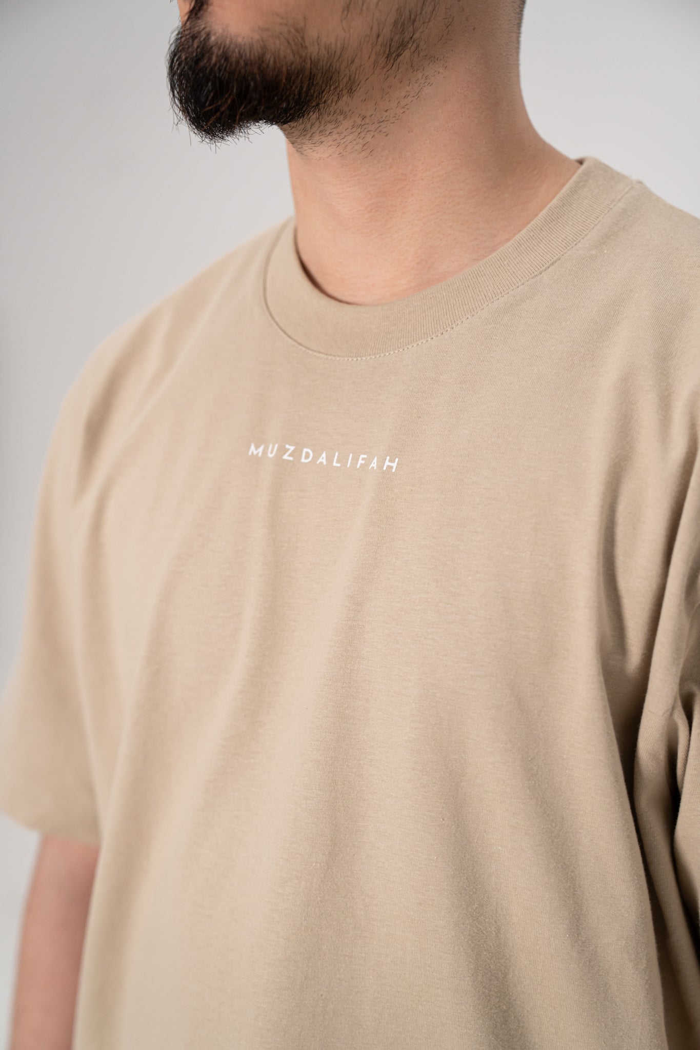 OVERSIZE SHIRT - PALÄSTINA - BEIGE