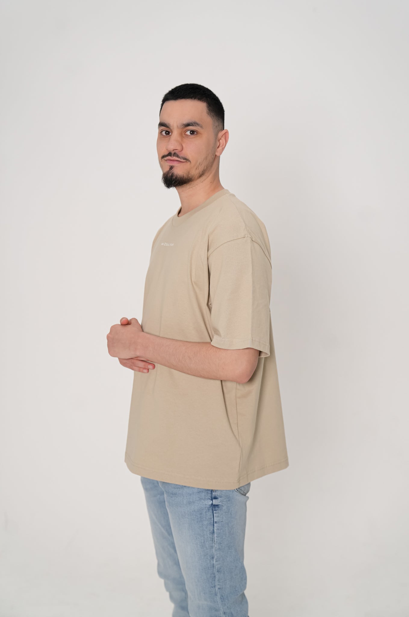 OVERSIZE SHIRT - PALÄSTINA - BEIGE