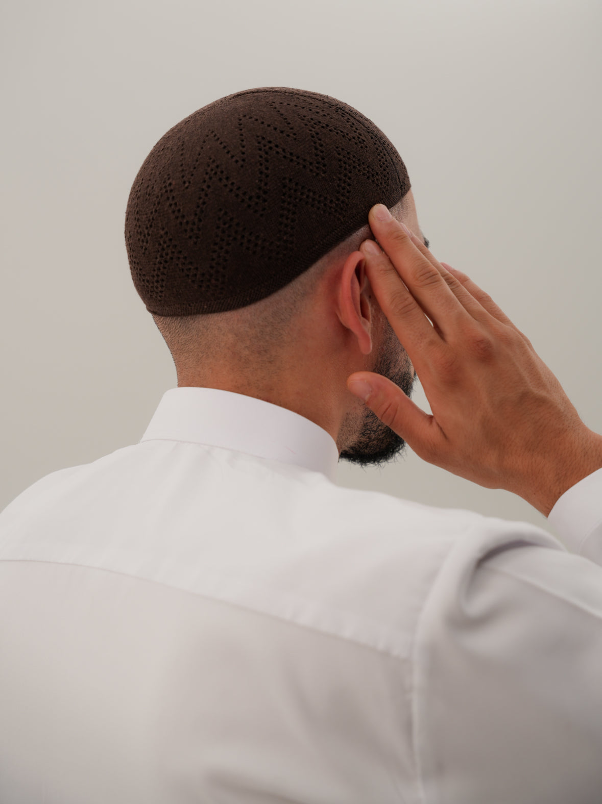 PRAYER CAP - BROWN