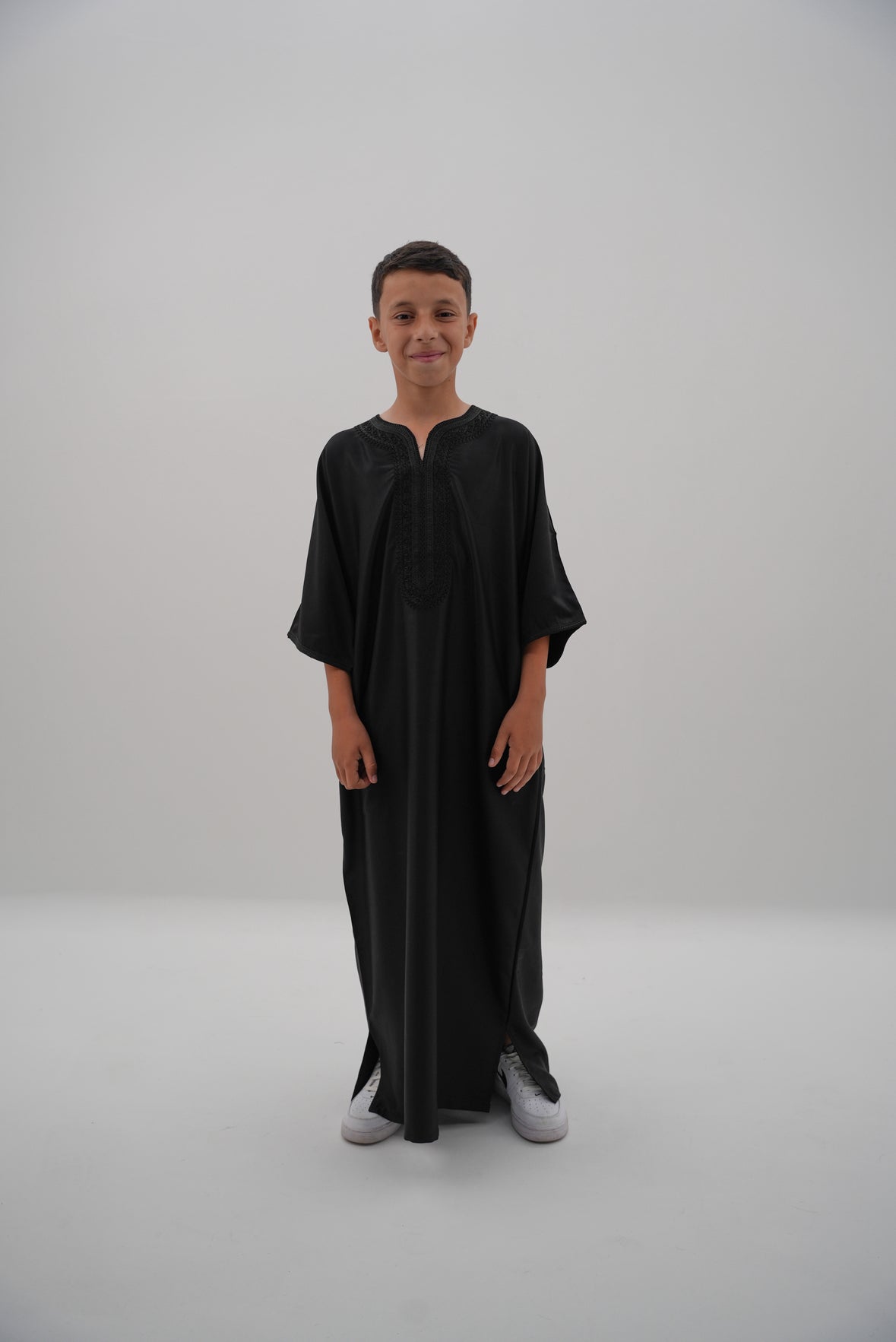 KIDs GANDOURA - SCHWARZ