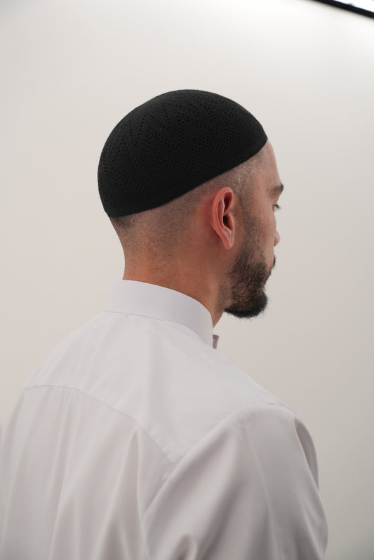 GEBETSMÜTZE - SCHWARZ